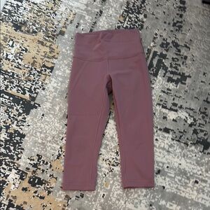 Lululemon Mauve Leggings Capri